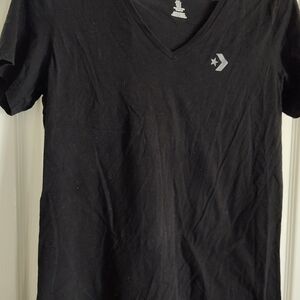 Converse Black Short Sleeve Tee